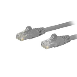 Startech CAT6 ETHERNET Cable 1M GREY 650MHZ 100W SNAGLESS Patch Cord LTW