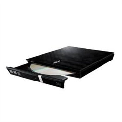 Sdrw-08D2s-U Lite Black External Slim DVD BURNER. 8X DVD Writing SPEED. USB 2.0 Interface