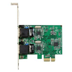 Startech Dual Port GIGABIT PCIE Network CARD- 2YR