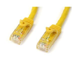 Startech CAT6 ETHERNET Cable 3M Yellow 650MHZ 100W SNAGLESS Patch Cord LTW