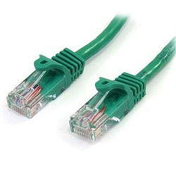 2 m Green Cat5e Snagless RJ45 UTP Patch Cable - 2m Patch Cord - Ethernet Patch Cable - RJ45 Male to Male Cat 5e Cable