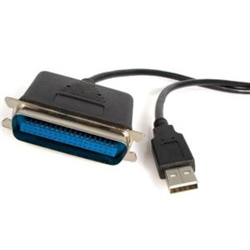 10 ft USB to Parallel Printer Adapter - M/M