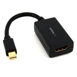 STARTECH mDP TO HDMI ADAPTER- BLACK- 3YR