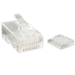 Cat 6 RJ45 Stranded Modular Plug Connector - 50 Pack