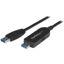 USB 3.0 Data Transfer Cable for Mac and Windows - Fast USB Transfer Cable for Easy Upgrades incl Mac OS X and Windows 8 - Windows Easy Transfer Compatible - PC-Linq Software