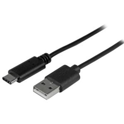 Startech 1M USB2.0 To USB-C 2.0 CABLE- Tb 3 COMPATIBLE- BLACK- LTW