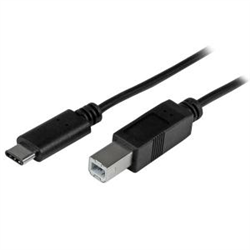 USB-C to USB-B Cable - M/M - 1m (3ft) - USB 2.0