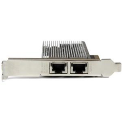 2-Port PCI Express 10GBase-T Ethernet Network Card - 10GbE Network Interface Card with Intel X540 Chip - PCIe 10g NIC w/ Dual 100/1000/10G RJ45 Ports - 10GBase-T Network Adapter