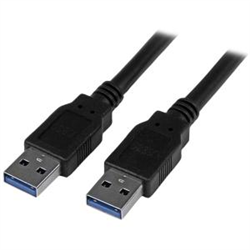 Startech 3M USB 3.0 A To A Extension CABLE- M/M- BLACK- LTW