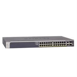 Netgear GS728TXP S3300-28X-POE+ PROSAFE 24-PORT POE+ GIGABIT Stackable Smart Switch 4X10G Ports