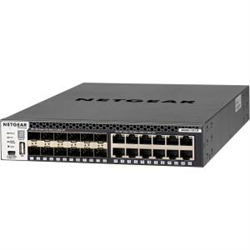 Netgear 24-PORT Managed L3 Stack SWITCH-10G (12)- SFP+ (12) (HALF WIDTH)- Life WTY
