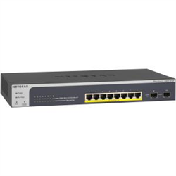 Netgear (GS510TPP) 10-PORT Smart SWITCH- POE+(8) 190W- SFP(2)- Life WTY