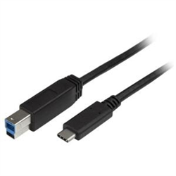 2m (6 ft) USB C to USB B Cable - M/M - USB 3.0
