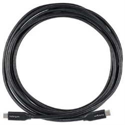 Startech 3M USB-C 2.0 CABLE- 5A PD- Tb 3 COMPATIBLE- BLACK- 2YR