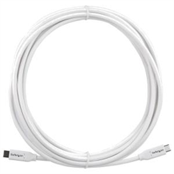 Startech 4M USB-C 2.0 CABLE- 5A PD- Tb 3 COMPATIBLE- WHITE- 2YR