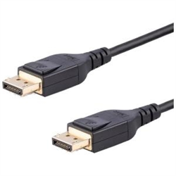 Startech 2M Display 1.4 CABLE- 8K 60HZ- UHD 4K 120HZ- HDR- VESA CERTIFIED- BLACK- LTW