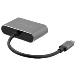 Startech USB-C MULTIPORT ADAPTER- HDMI- VGA- Dual DISPLAY- ALUMINUM- 3YR