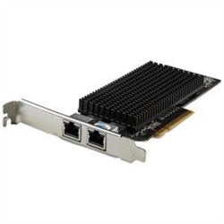 Dual-Port 10GB PCIE Network Card With 10GBASE-T NBASE-T - 2 X RJ45 - Dual NIC Card