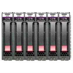 HPE MSA 14.4TB SAS 10K SFF 6pk HDD Bdl