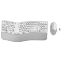 Pro Fit Ergonomic Wireless Keyboard And Mouse - GREY