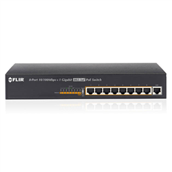 Flir Switch 8-PORT POE 130W Total Plus 1GB Lan