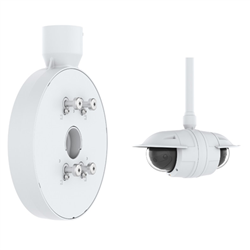 Axis Mount T94V01C Dual Camera White