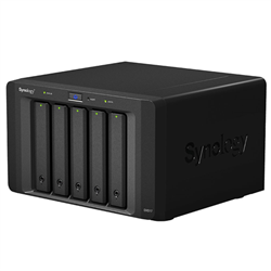 Synology Expansion Unit DX517 5-Bay 3.5' Diskless NAS for Scalable Compatible Models (SMB) DS1517+ and DS1817+. 3 year Warranty