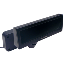 BCD1000 Pole Display Wall mount version in Grey