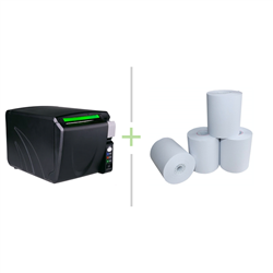 Element RW873 Receipt Printer + 4PK Paper Bundle