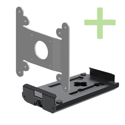 Spacepole U-FRAME Tablet Holder 7-13IN BLK + VESA
