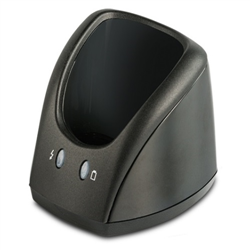 Datalogic C-6000 Charger Only Base for RIDA DBT6400, Black, includes power supply (requires regional Adapter power plug)