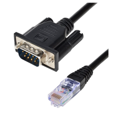 RJ45 to DB9M RS232 adapter Cable for SPT&ECR 580mm