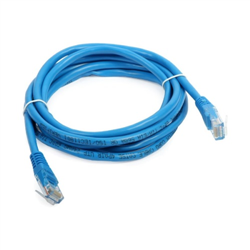 2M CAT5E Blue Network Cable