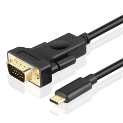 Cable USB-C Male To Vga HD15M 2M