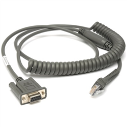 MOTOROLA RS232 CABLE: TRUE CVTR DB9 FEMALE PWR PIN 9 TXD ON 2 9FT COILED