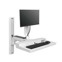 Ergotron CAREFIT Combo System Snow