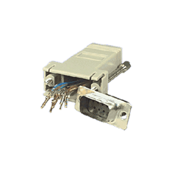 RJ45 to DB9M Converter