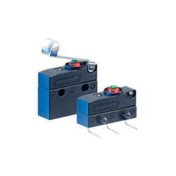DC-Series 0.1A 250V SPDT PCB Str0.6 Button 