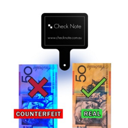 Check Note Cash Drawer MTN Counterfeit Detection