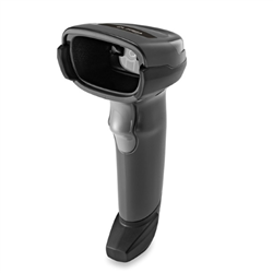 Zebra DS2208 Black Standard Range 1D/2D Handheld Corded Barcode Scanner Kit - Scanner & Shielded USB Cable Included