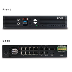 Flir NVR Edge Server 12TB 8-PORT/POE