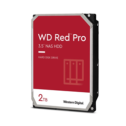 Western Digital WD Red Pro 2TB 3.5' NAS HDD SATA3 7200RPM 64MB Cache 24x7 300TBW ~24-bays NASware 3.0 CMR Tech 5yrs wty (LS)
