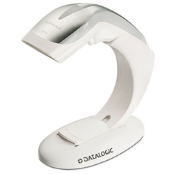 Datalogic Heron HD3130 USB Kit, White (includes 1D Scanner, Stand and USB Cable)