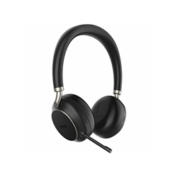 Yealink BH76 Bluetooth Stereo Headset with Charging Stand- UC- USB-A- Microsoft Teams & UC Certified- ANC- Retractable 5 Microphone- 35 Hours EOS