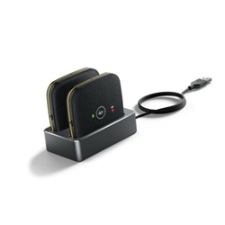 Yealink CPW65 2x Wireless DECT Microphones- includes 2x CPW65- Charging cradle and 40cm USB Cable- Suitable for CP965 Only