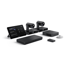YealinkMVCS90 Windows based MTR- MCore Pro- Mtouch-Plus- Roomsensor- 1x AVHub- 2x UVC86 12x Optical Zoom Camera- 1x MVC-BYOD-Extender- No Audio Device