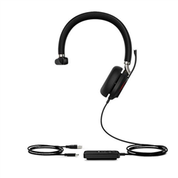 Yealink UH38 Mono USB and Bluetooth Headset- USB-C- UC Call Controller- Dual Noise-Canceling Mics- Busy Light- Microsoft Teams & UC Certified- EOL