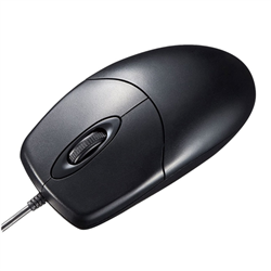 Element Medical Grade Washable Mouse ECT408-BL Scroll Wheel with USB/IP68 in Black