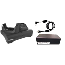 Zebra 1-slot and spare battery charging cradle for TC53/TC58