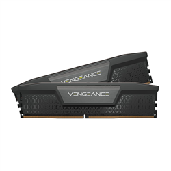 CORSAIR VENGEANCE RGB DDR5 64GB (2x32GB) DDR5 5600 (PC5-44800) CL40 1.25V Intel XMP Memory - Black